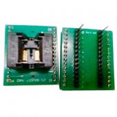 SSOP16 to DIP28 (Note a plastic width of 4.4), pitch 0.65IC test seat conversion Block