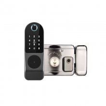 Tuya Smart WiFi Remote Control Fingerprint Door Lock With Lock
