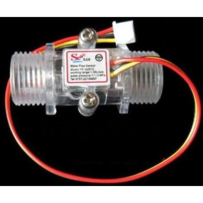 YF-S201C G1/2 DN15 3.5-24VDC 1-30L/Min Water Flow Sensor