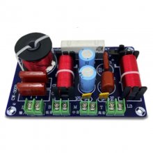 Updated 3 Ways HiFi Speaker Frequency Divider Hi-Fi Crossover Filter Distributior DIY Ktv Stage Speaker Filter