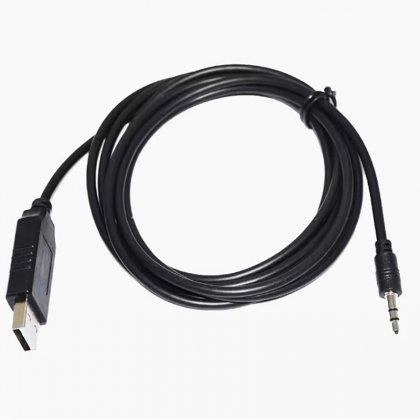 3.6M D-SUB 9-PIN DB9 RS232 TO TRS MINI 2.5MM AUDIO JACK AJ PLUG ADAPTER APC UPS 940-0299A CONSOLE DEBUG CABLE FOR APC AP9630 AP9631