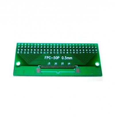 FPC-50P-0.5mm to DIP adapter plate 1mm