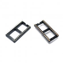 DIP-28P Wide IC Block 28P, Round Foot IC Integrated Bloc 17pcs/Tube