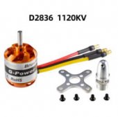 D2836 1120KV Brushless Motor