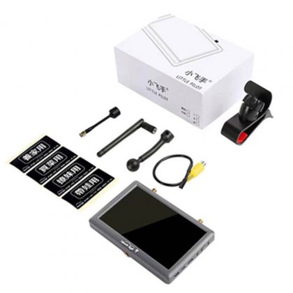 5inch Crossing machine 5.8G analog image transmission / receiving display FPV card recording