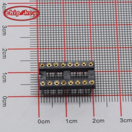 DIP-16P Round IC Block 16P 30pcs/tube