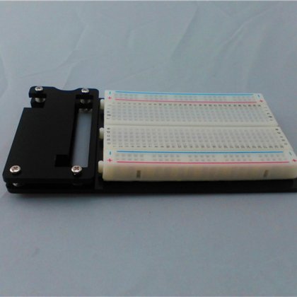 Black Acrylic Experiment Platform with Case for Raspberry Pi Zero(not including breadboard)