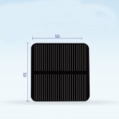2V 160mA 50*50MM Solar Panels DIY For Battery Cell Phone Chargers