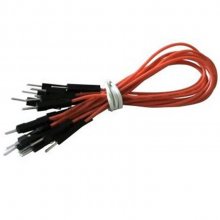 CAB_M-M 10pcs/set 30cm Male/Male Dupont Cable Orange For Breadboard