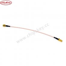 RP-SMA-J Female inside to RP-SMA-K Male inside 20CM RG316 Cable