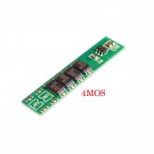 4 MOS (3.7V) single cell 3.7V lithium battery protection board / 18650 polymer battery protection 6-12A