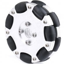 Metal omnidirectional wheel /omni Robot ROS platform omnidirectional movement 82mm