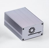 Grey Aluminum Case With Fan for raspberry pi 4