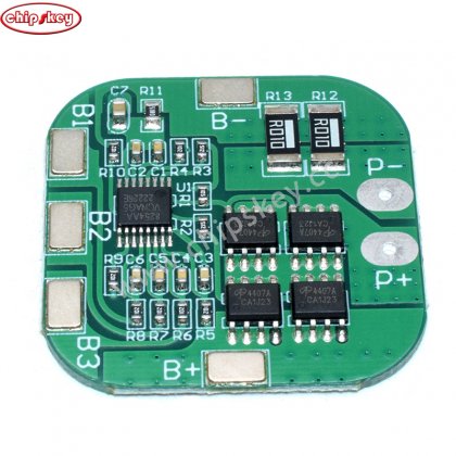 4 series 14.8V lithium battery protection board 18650 16.8V overcharge/overdischarge/short circuit protection/20A current limit protection HW-846