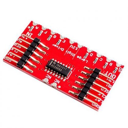 TPIC6C596 8-Digit Large Digit Driver