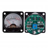 35mm Panel VU Meter 500VU with Green Backlight sound pressure meter+VU level audio meter driver board DC/AC 6-12V input