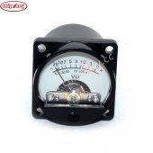 35mm Panel VU Meter 500VU with Green Backlight sound pressure meter+VU level audio meter driver board DC/AC 6-12V input