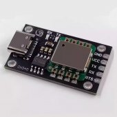 USB motherboard 95T nine axis sensor three-axis acceleration gyroscope magnetic field attitude angle module serial port output