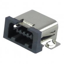 USB Connector 4 Pin Mini A Type Female/ Receptacle - Surface Mount