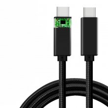 1M USB3.1 Type-C to Type-C Data Cable 5A 100W