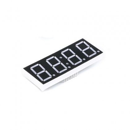 0.8 Inch Digital Tube Display 4 Bit Clock Anode