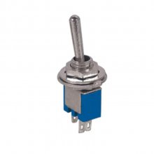 Mini Toggle Switch ON-ON Latching SPDT 3-Pins 3A 125VAC 1.5A 250VAC With Solder Terminal 2 Ways SMTS-102