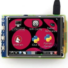 3.2 Inch Resistive Touch Screen TFT Xpt2046 LCD Compatible with Raspberry Pi Model B B+ Raspbian Video Photo System