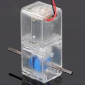 130 transparent robot gearbox Double Axis