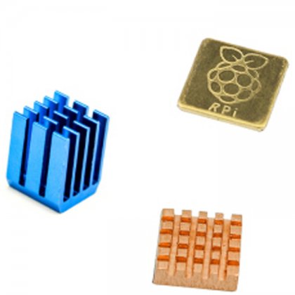 Raspberry-Pi Heat-Sink-1-Aluminum-2-Copper-with-Logo