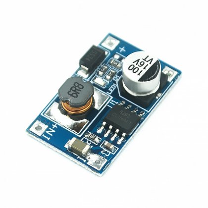 8W high power boost module / input 3V-6V to 12V 3.7V lithium battery charging treasure USB boost board