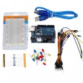 UNO R3 + breadboard 400 point + LEDs Starter Learning Kit for Arduino