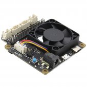Raspberry Pi 4 X735 V2.5 Power Management & PWM Cooling Fan Expansion Board with Safe Shutdown for Raspberry Pi 4B/ 3B+/ 3B / 2B