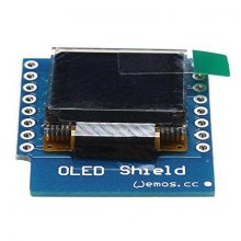0.66 Inch OLED Shield For WeMos D1 Mini 64X48 IIC I2C Compatible