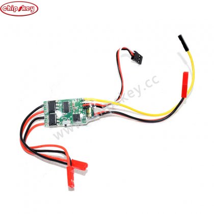 1 unidad de Control de velocidad bidireccional Esc 2s-3s Lipo 5a Esc para Rc modelo de barco/tanque 130 180 repuestos de Motor cepillado