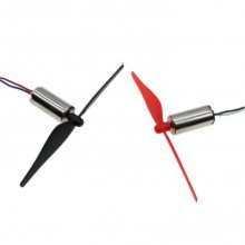 1 Pair DC3.7V 10*20MM High torque 40000RPM Micro 1020 Coreless Brushless Motor with 76MM Propeller for RC Four-rotor Aircraft