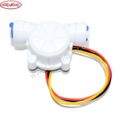 YF-S402B G1/4 PE Pipe 0.2-8L/min 3.5－12VDC Water Flow Sensor