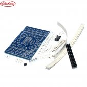 Rotating Flashing LED Components SMT LQFP44 Soldering Practice Board Electronic Circuit Training Suite DIY Kit