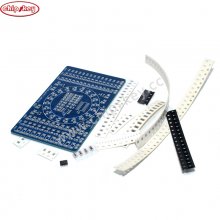 Rotating Flashing LED Components SMT LQFP44 Soldering Practice Board Electronic Circuit Training Suite DIY Kit