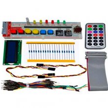 GPIO Starter kit for Raspberry Pi 1602 LCD RGB leds DS18B20 IR remote