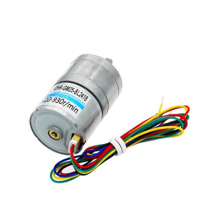 CHR-GM25-BLDC2418 25mm 12v 24v CCW CW Micro Brushless Gearmotor For Robotics Diy