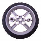 6514TT Motor Free Wheel Cross-Shaft Robot Intelligent Car Narrow Wheel 65mm Suitable for N20 Motor Route Patrol