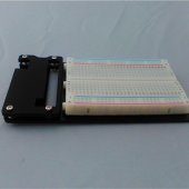 Black Acrylic Experiment Platform with Case for Raspberry Pi Zero W (not including breadboard)