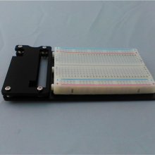 Black Acrylic Experiment Platform with Case for Raspberry Pi Zero W (not including breadboard)