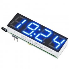Blue/High precision R8025 replaces DS3231 digital clock/LED digital tube electronic clock luminous on-board clock temperature