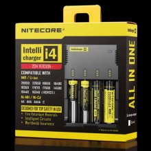 Nitecore i4 Intelli Charger for 18650 AAA AA Li-Ion/NiMH Battery