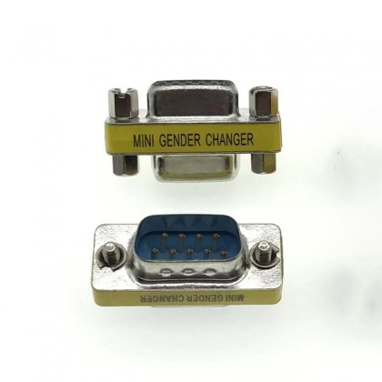 RS232 DB9 Male to Female cross Adapter