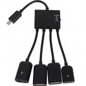 MICRO USB HUB OTG 1 to 4