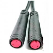 2P M8 Electrical Cable Waterproof Connector Extension cord / Female to Female / 15CM