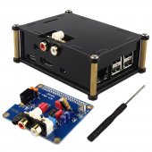 HIFI DAC + V2.0 sound card I2S connection (+ shell)