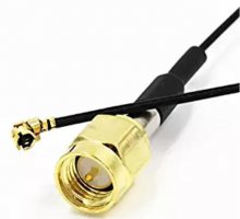 SMA Male Inside Screw and Inside Needle 20CM Antenna Cable